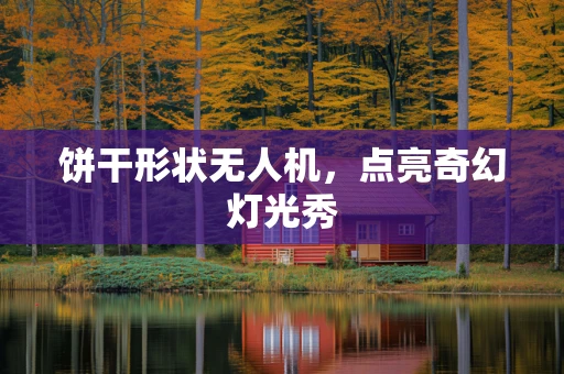 饼干形状无人机，点亮奇幻灯光秀